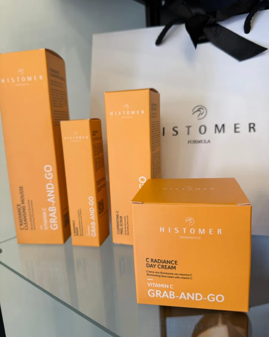 Linea Vitamin C di Histomer in vetrina